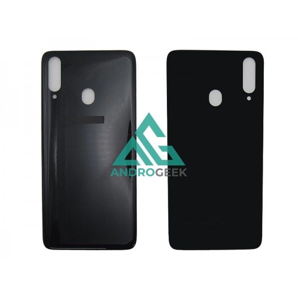 Tapa trasera Samsung A20S A207 NEGRA cubre bateria back cover