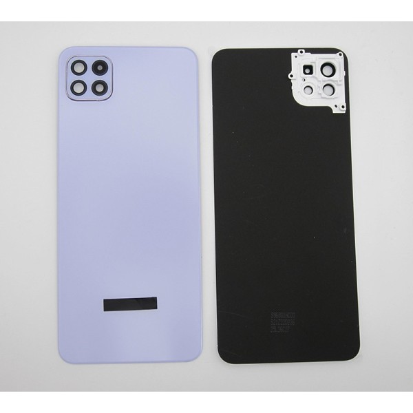 Tapa Trasera para Samsung Galaxy A22 5G A225 PURPURA CON LENTE back cover