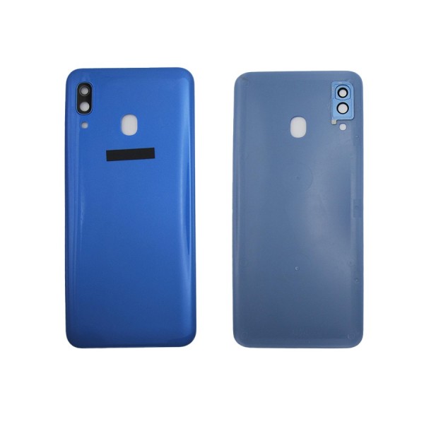 Tapa trasera Samsung A30 AZUL CON LENTE A305 A305F SM-A305F back cover 