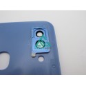 Tapa trasera Samsung A30 AZUL CON LENTE A305 A305F SM-A305F back cover 