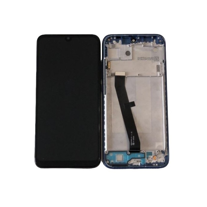 Pantalla Xiaomi Redmi 7 con MARCO AZUL calidad PREMIUM (LCD/display + digitalizador/táctil)