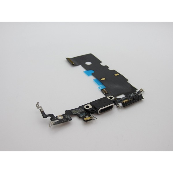 Flex Conector carga iPhone 8 / SE 2020 100% ORIGINAL (despiece) NEGRO flex Carga y micrófono Flex charger