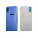 Tapa trasera Samsung A70 AZUL CON LENTE SM-A705 back cover 