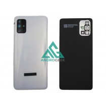 Tapa trasera Samsung A71 BLANCA CON LENTE SM-A715 back cover 