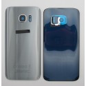 Tapa trasera Samsung S7 G930 PLATEADA CON LENTE back cover 