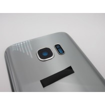 Tapa trasera Samsung S7 G930 PLATEADA CON LENTE back cover 