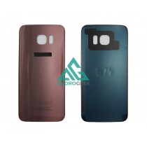 Tapa trasera Samsung S7 EDGE G935 ROSA/DORADA back cover 