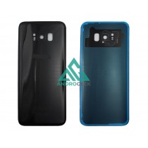 Tapa trasera Samsung S8 PLUS G955 NEGRA CON LENTE back cover 