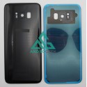 Tapa trasera Samsung S8 PLUS G955 NEGRA CON LENTE back cover 