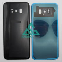 Tapa trasera Samsung S8 PLUS G955 NEGRA CON LENTE back cover 