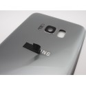 Tapa trasera Samsung S8 PLUS G955 PLATEADA CON LENTE back cover 