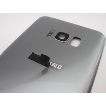 Tapa trasera Samsung S8 PLUS G955 PLATEADA CON LENTE back cover 