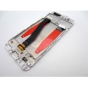 Pantalla Huawei P10 con huella dactilar CON MARCO BLANCO VTR-L09 PREMIUM (LCD/display + digitalizador/táctil)