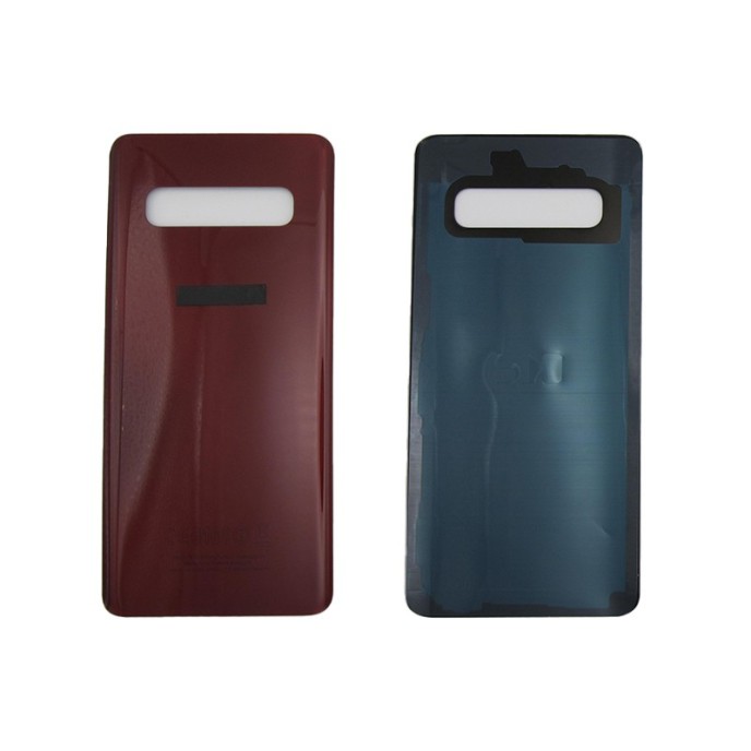 Tapa trasera Samsung S10 G973F ROJO back cover tapa cubre batería