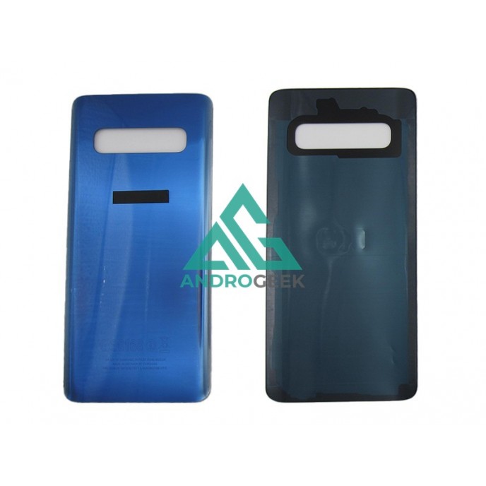 Tapa trasera Samsung S10 G973F AZUL back cover tapa cubre batería