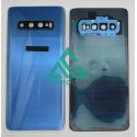 Tapa trasera Samsung S10 G973F AZUL CON LENTE back cover tapa cubre batería