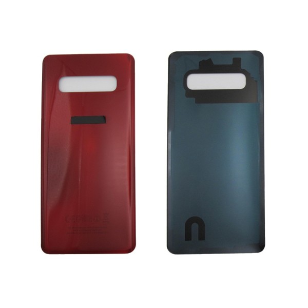 Tapa trasera Samsung S10 PLUS G975 ROJA back cover tapa cubre batería