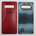 Tapa trasera Samsung S10 PLUS G975 ROJA back cover tapa cubre batería