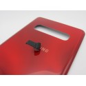 Tapa trasera Samsung S10 PLUS G975 ROJA back cover tapa cubre batería