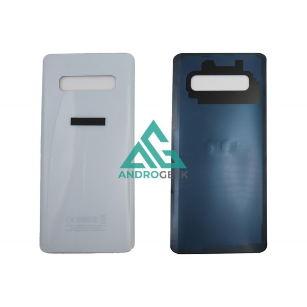 Tapa trasera Samsung S10 PLUS G975 BLANCA back cover tapa cubre batería