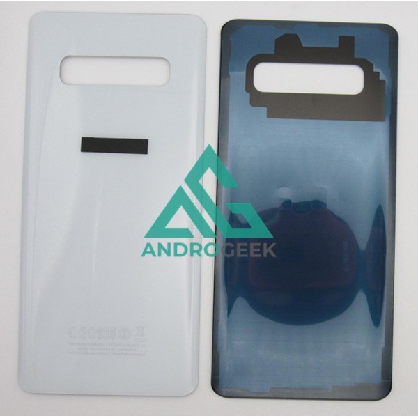 Tapa trasera Samsung S10 PLUS G975 BLANCA back cover tapa cubre batería