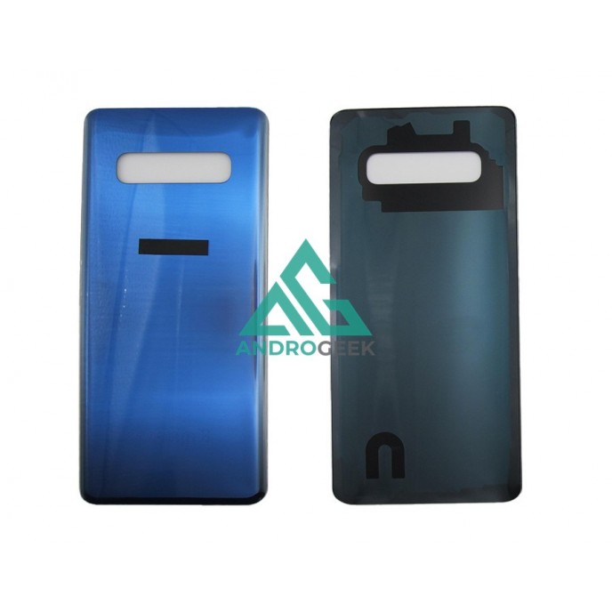 Tapa trasera Samsung S10 PLUS G975 AZUL back cover tapa cubre batería