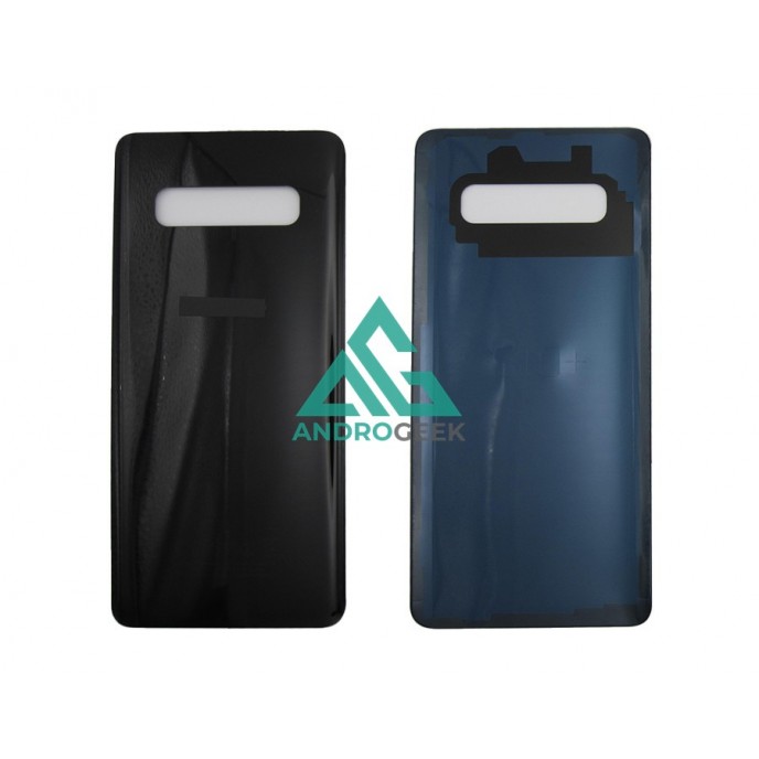 Tapa trasera Samsung S10 PLUS G975 NEGRA back cover tapa cubre batería