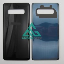 Tapa trasera Samsung S10 PLUS G975 NEGRA back cover tapa cubre batería