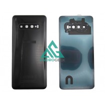 Tapa trasera Samsung S10 PLUS G975 NEGRA CON LENTE back cover tapa cubre batería