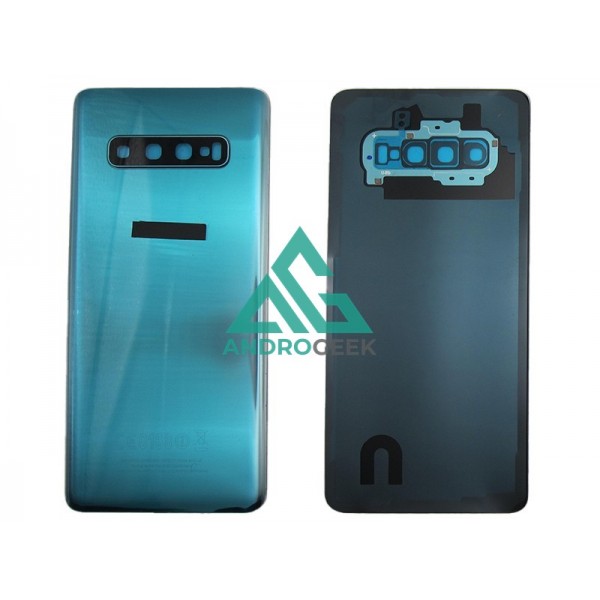 Tapa trasera Samsung S10 PLUS G975 VERDE CON LENTE back cover tapa cubre batería