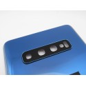 Tapa trasera Samsung S10 PLUS G975 AZUL CON LENTE back cover tapa cubre batería