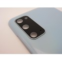 Tapa trasera Samsung S20 G980 AZUL CON LENTE back cover tapa cubre batería