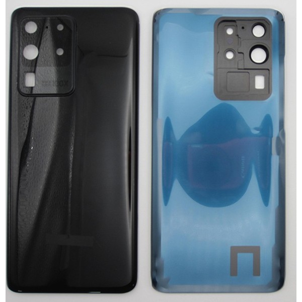 Tapa trasera Samsung S20 ULTRA G988 NEGRA CON LENTE back cover tapa cubre batería