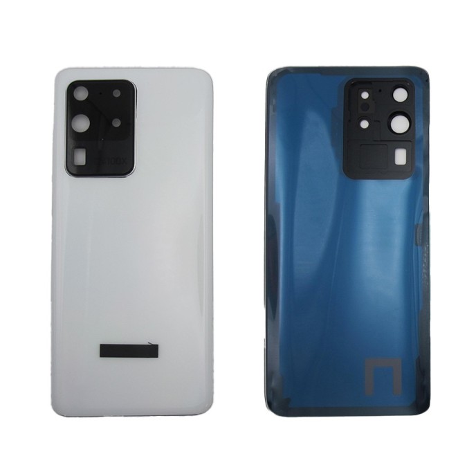 Tapa trasera Samsung S20 ULTRA G988 BLANCA CON LENTE back cover tapa cubre batería