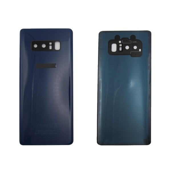 Tapa trasera Samsung galaxy Note 8 N950 AZUL CON LENTE back cover tapa cubre batería