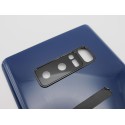 Tapa trasera Samsung galaxy Note 8 N950 AZUL CON LENTE back cover tapa cubre batería