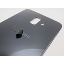 Tapa trasera Samsung J6 PLUS J610 NEGRA back cover 