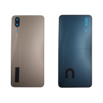 Tapa trasera Huawei P20 DORADA CON LENTE tapa bateria back cover 