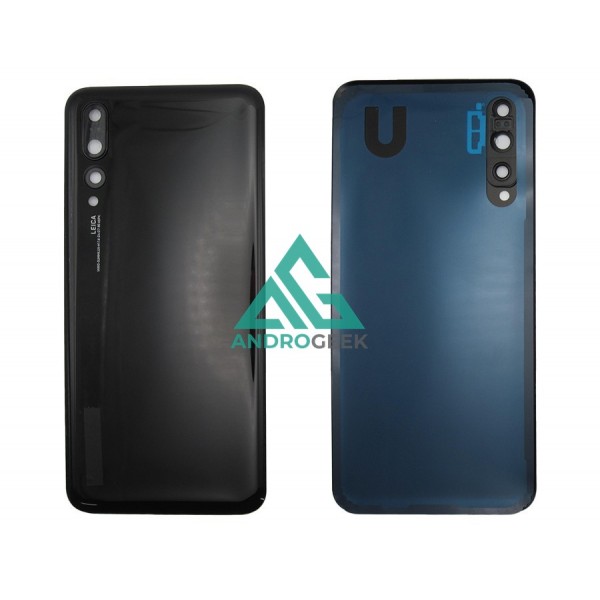 Tapa batería Huawei P20 Pro NEGRA CON LENTE back cover