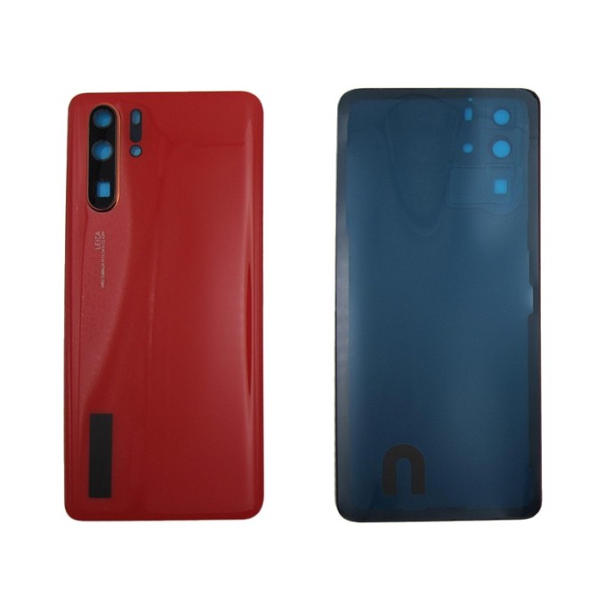 Tapa batería Huawei P30 PRO CON LENTE de cámara ROJO back cover