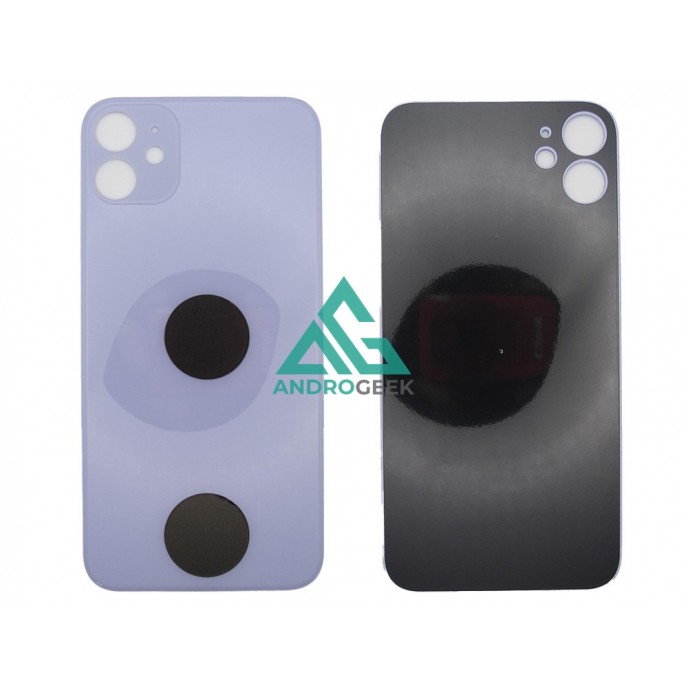 Tapa trasera iPhone 11 PURPURA FACIL INSTALACION A2111 A2221 A2223 tapa bateria